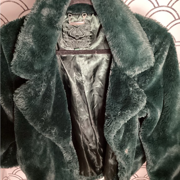 Odin Emerald Plush Teddy Jacket size medium - Picture 12 of 14